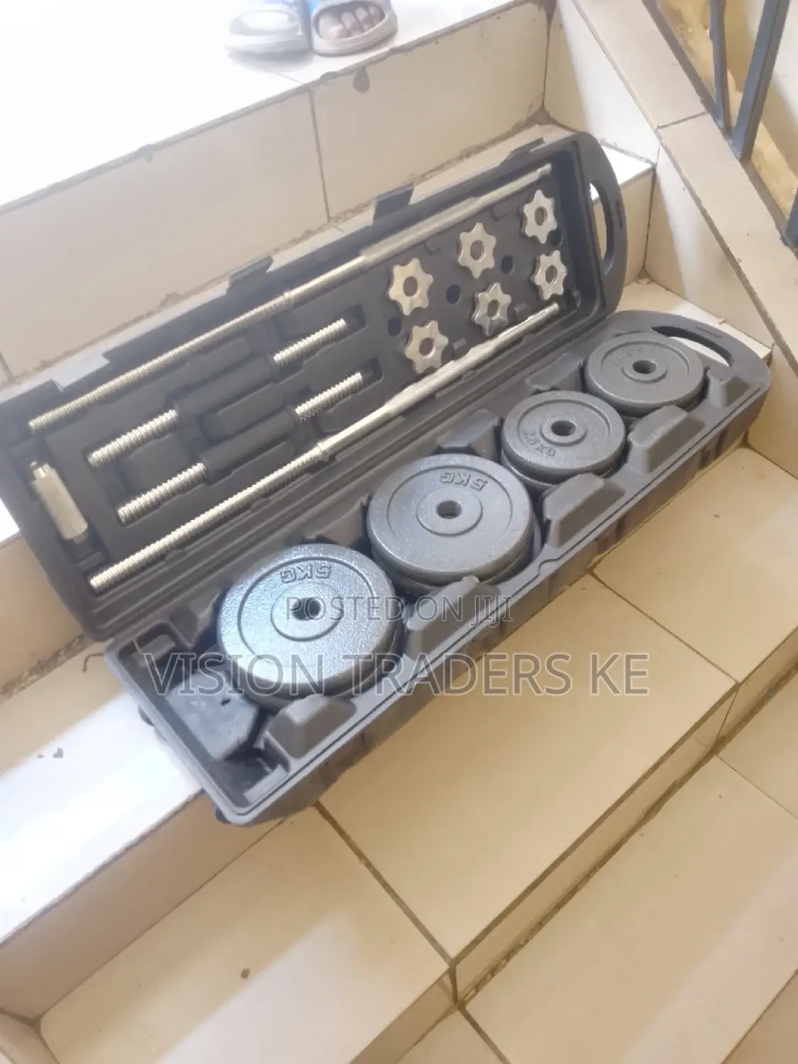 50kgs York Fit Adjustable Dumbbells