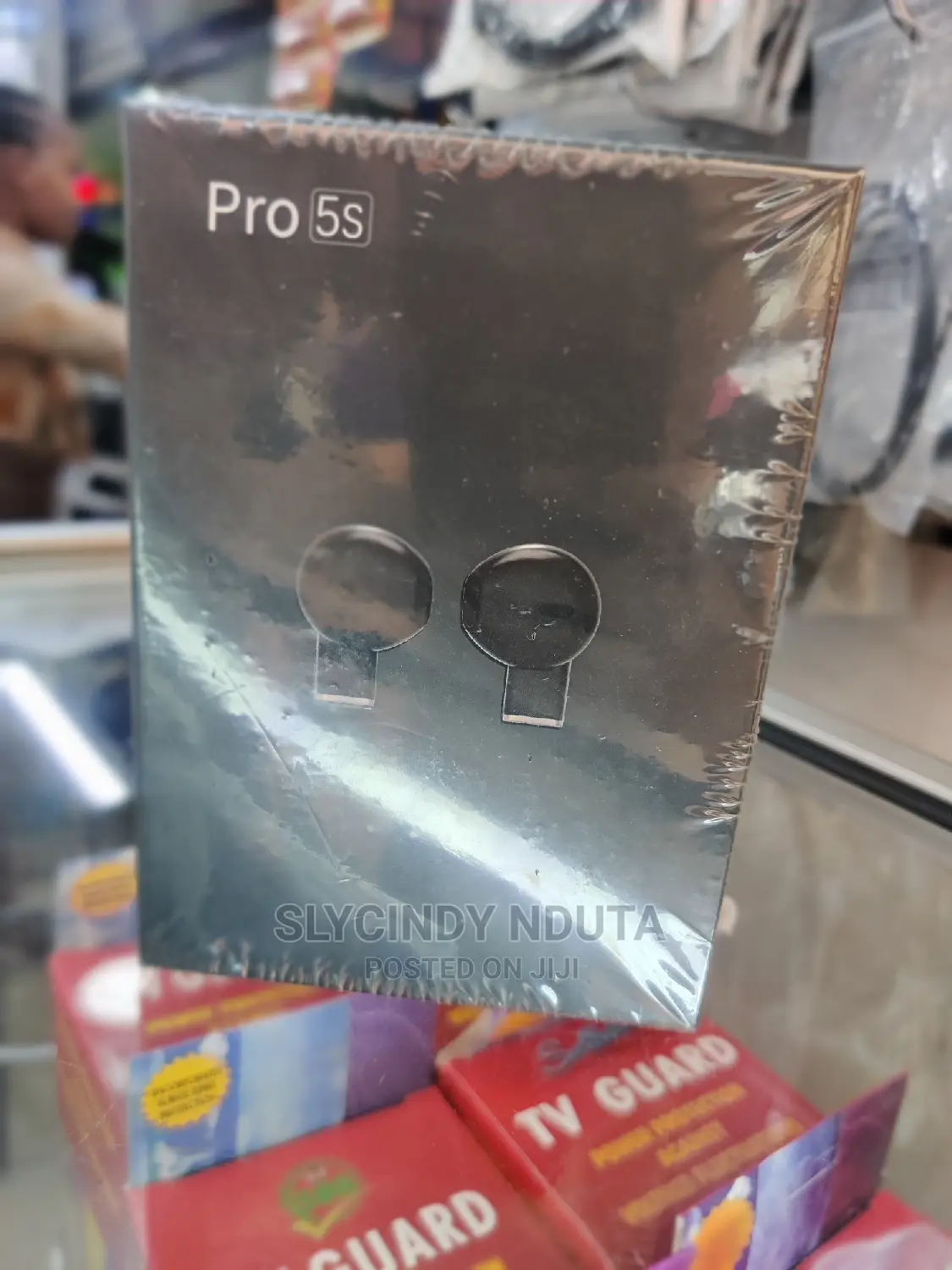 Pro 5s Wireless Earbuds(Black)