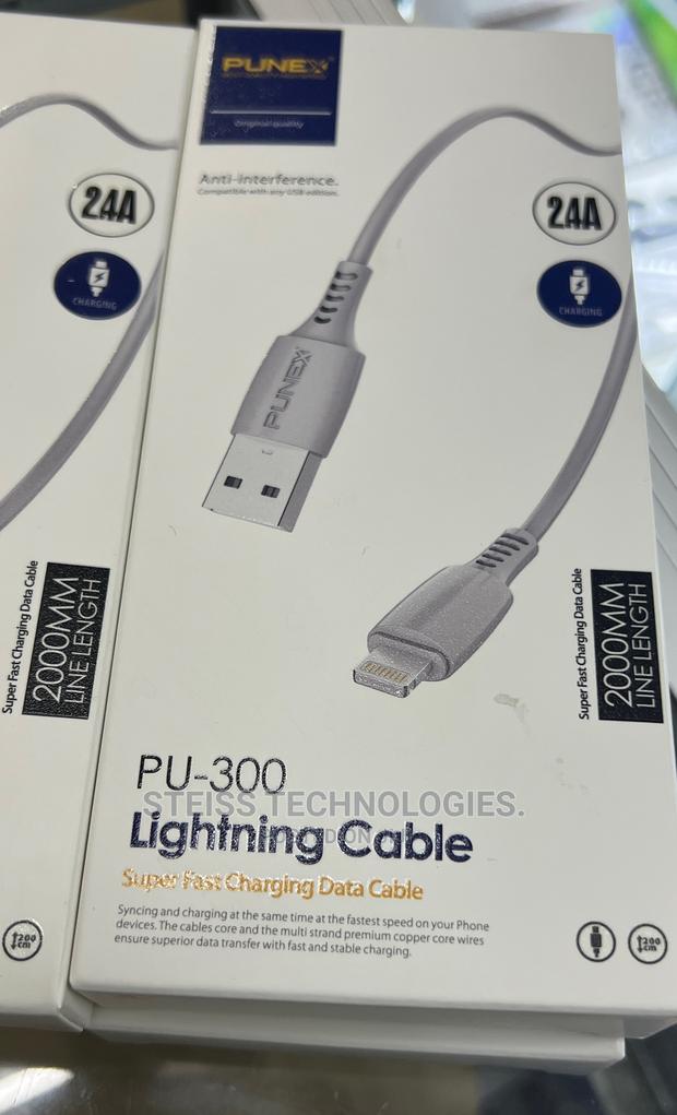 Punex 2metres iPhone Cable. - main view