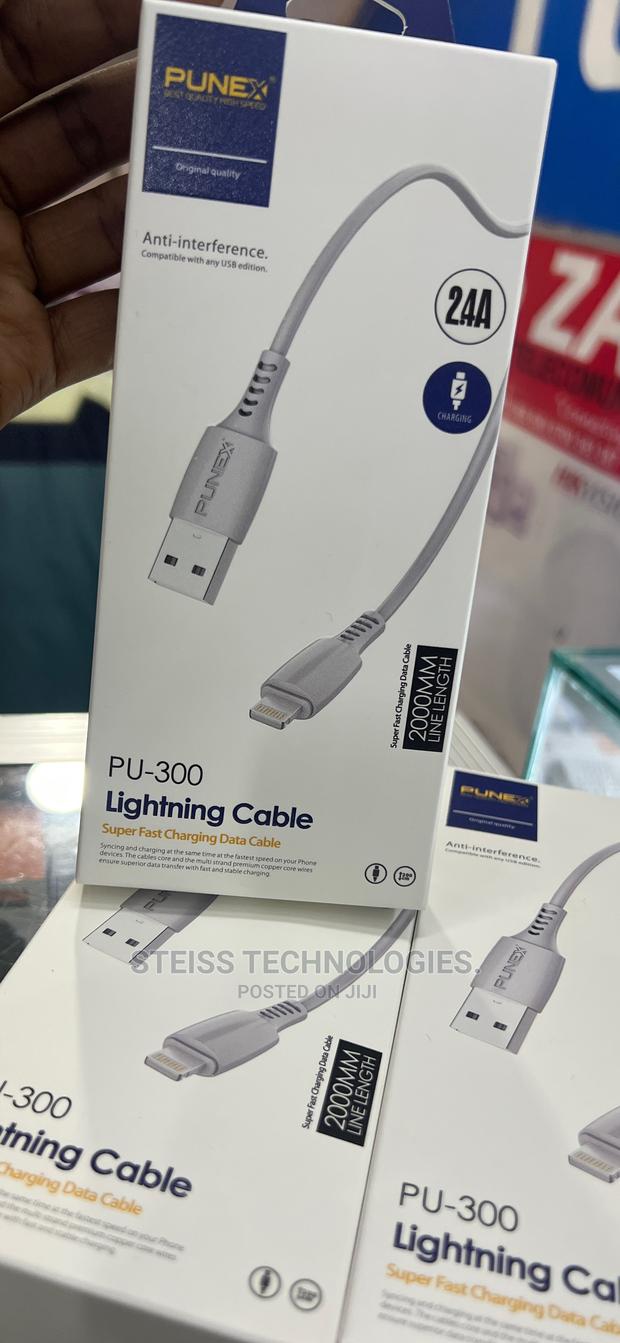 Punex 2metres iPhone Cable. - thumbnail 3