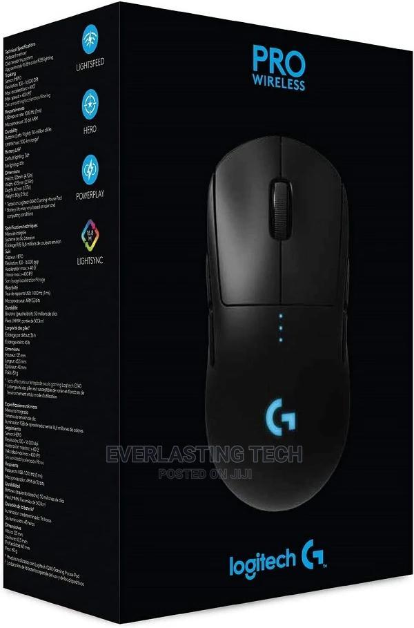 Logitech G Pro Wireless Gaming Mouse - Bt - Ewr2 - 910-00527 - main view