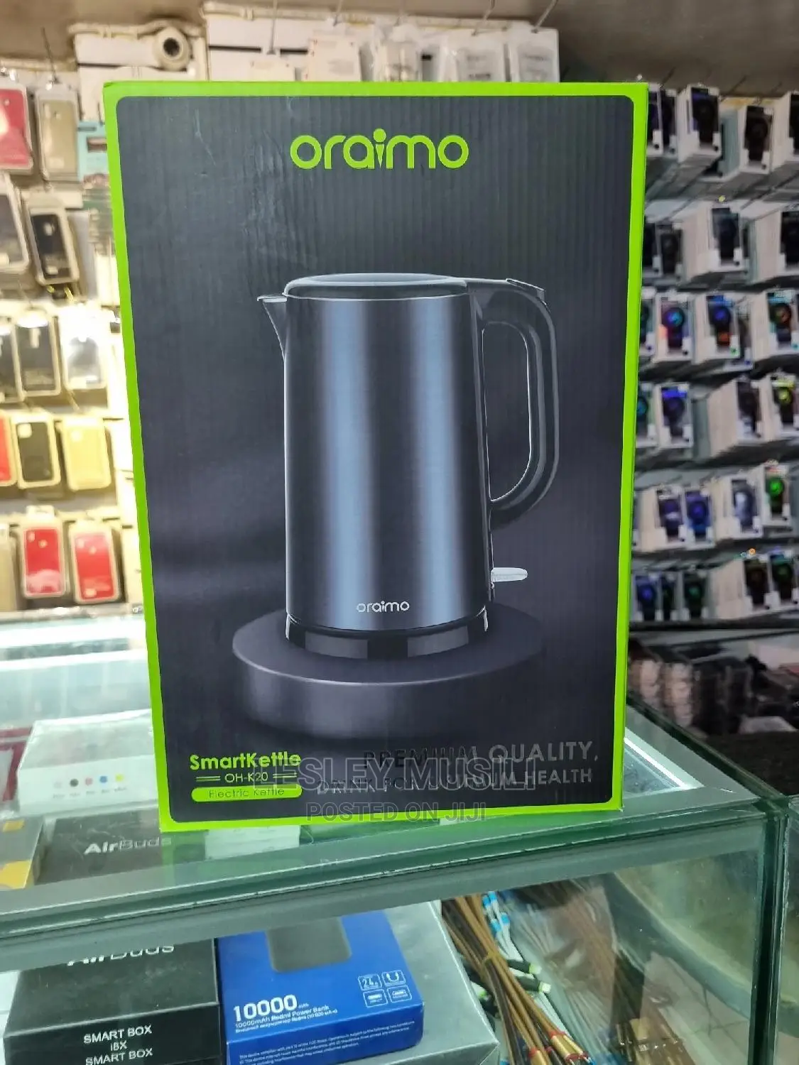 Oraimo Double-Wall Design 1.7L Stainless Steel Smartkettle