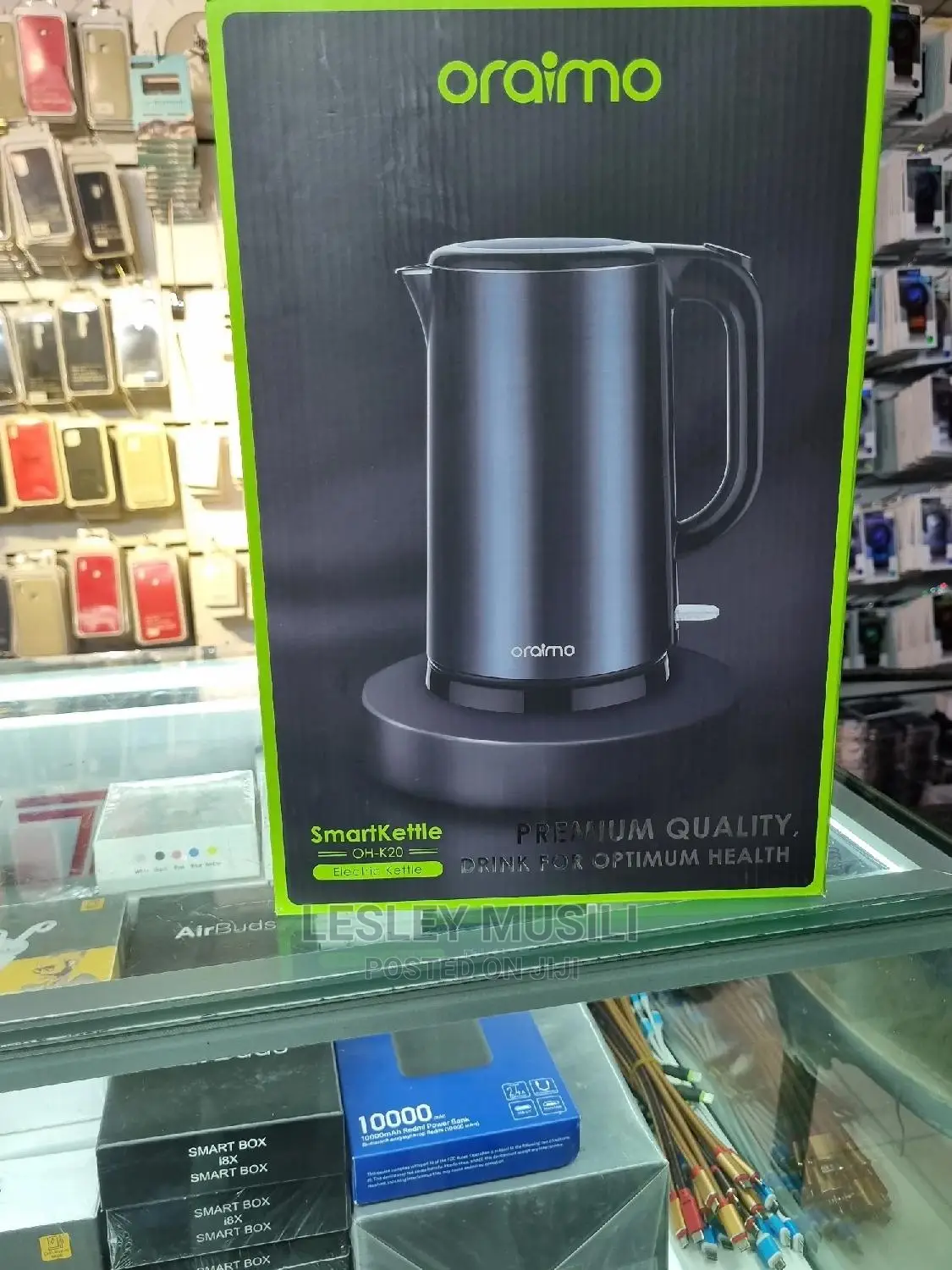 Oraimo Double-Wall Design 1.7L Stainless Steel Smartkettle