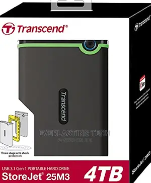 Transcend External HDD 4tb