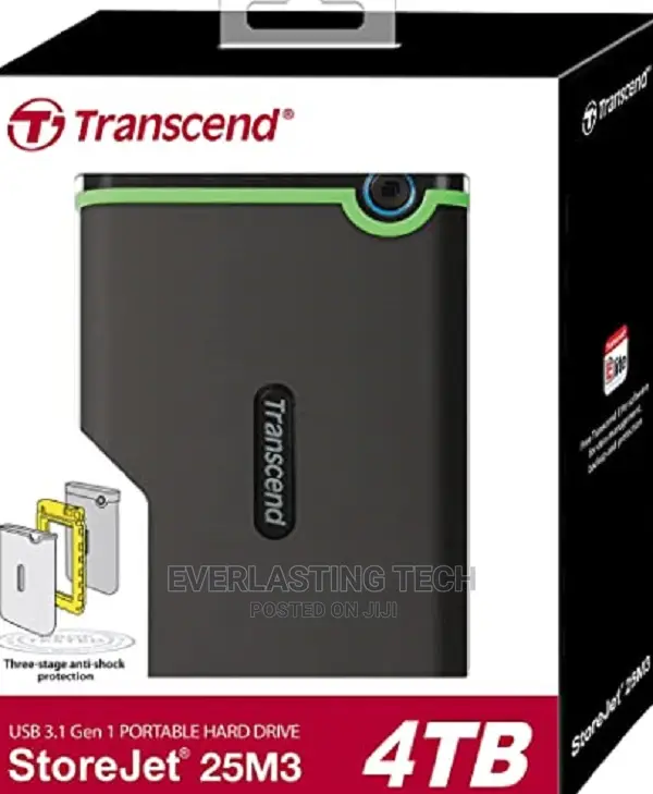 Transcend External HDD 4tb