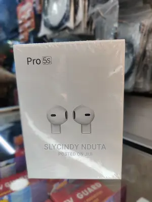 Pro 5s Wireless Earbuds(White)