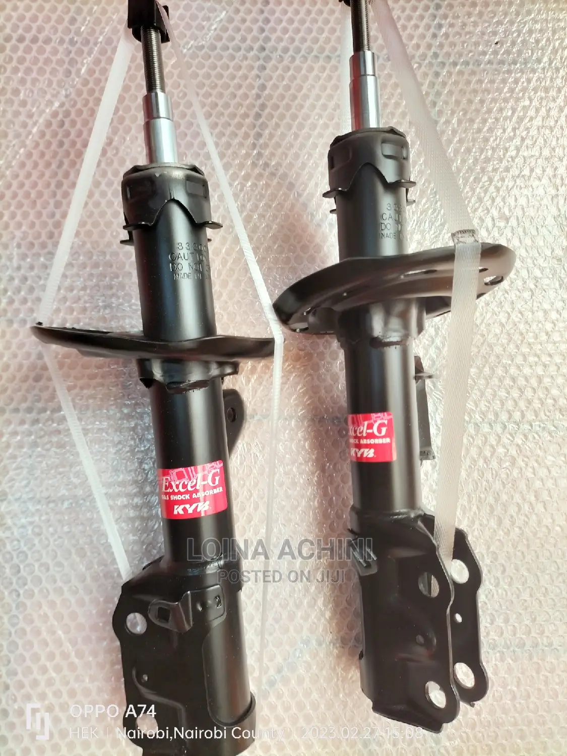 Honda Airwave Front KYB Shocks