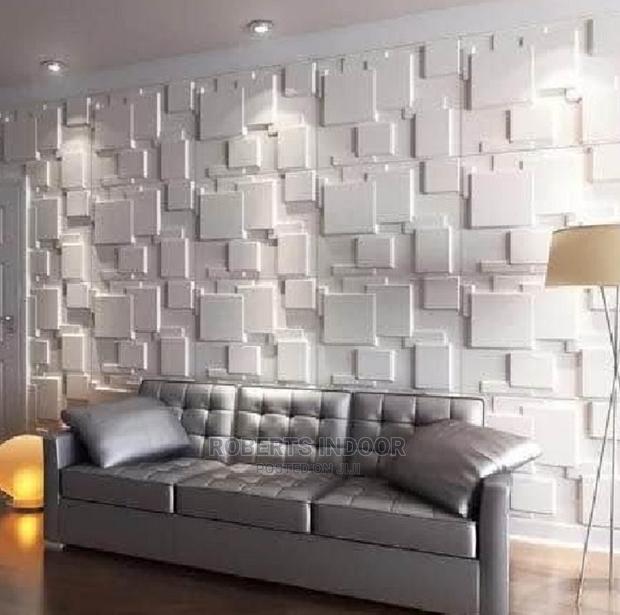 Elegant White 3d Wallpanels - thumbnail 2