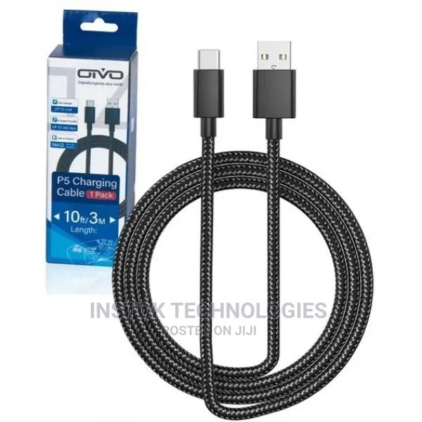 Oivo 10 Ft Charger Cable for Ps5 Dualsense Controller