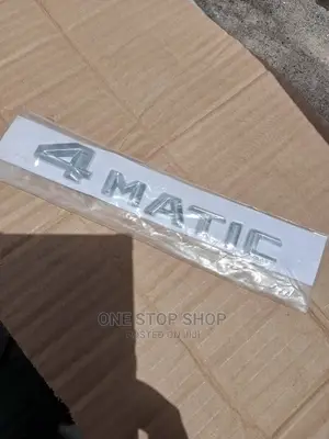 4matic Chrome Badge Stickers