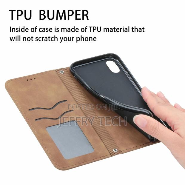 Flip Case for Tecno Camon 19 Case Leather Wallet Magnetic Bo - thumbnail 2