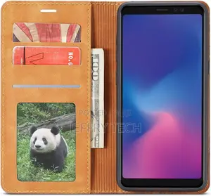 Leather Wallet Case for Tecno Camon 19 Wallet Case With Cash