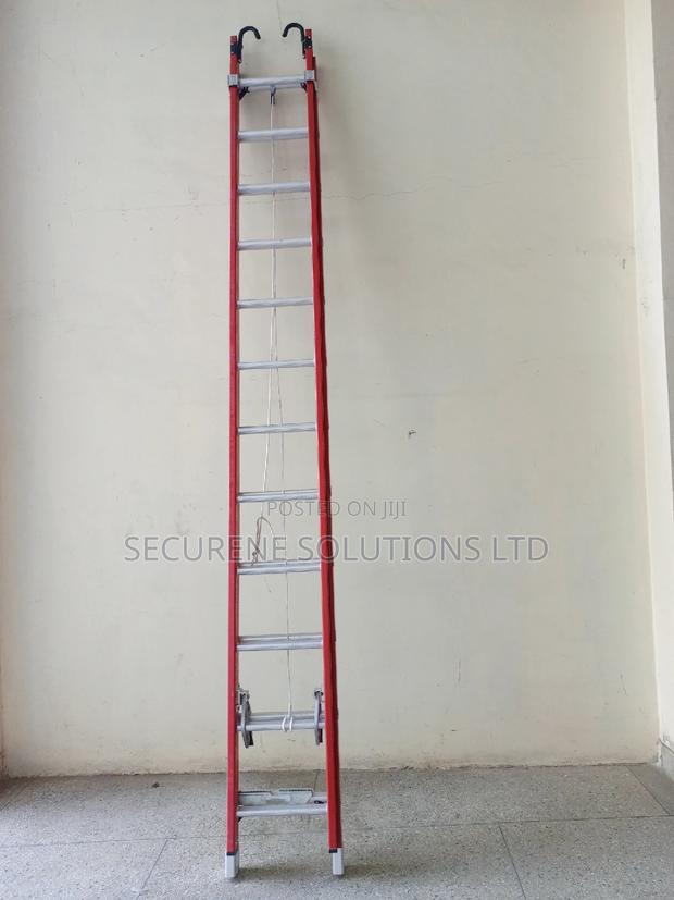 Fibreglass Double Extension Ladders 2*12, 24ft, 7.4meters - thumbnail 4