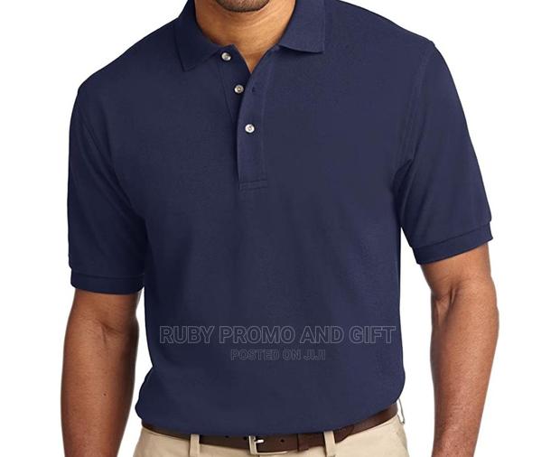 Navy Blue Polo T-Shirt - thumbnail 2