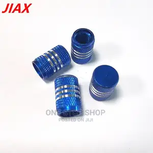 4pcs Blue Universal Fit Car,Motorcycle Tirevalve Capd