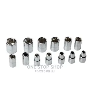 46pc Repair Kit Ratchet Socket Wrench Set With Blow Case