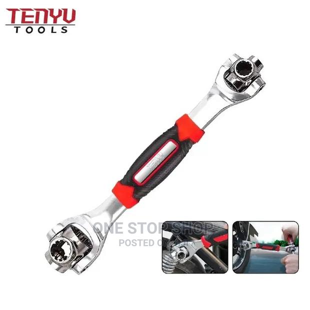 360° Rotating Head Repair Wrench Tool - main view