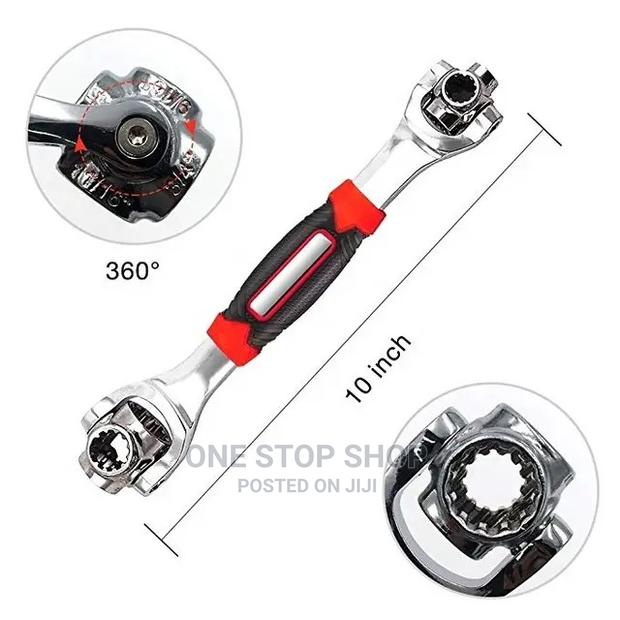 48in1 Multifunction Wrench With 6 Corner 360°Rotating Head - main view