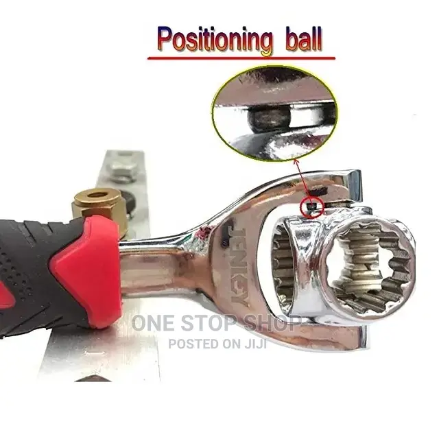 48in1 Multifunction Wrench With 6 Corner 360°Rotating Head