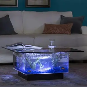 Change Delapidated Glass Table To Aquarium