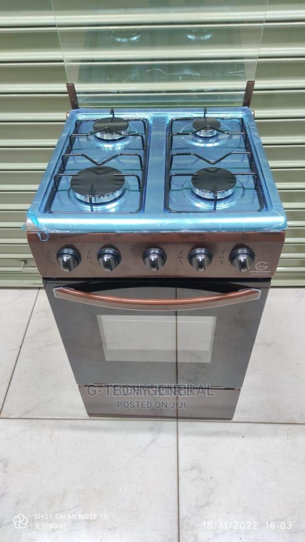 Eurochef Free Standing 4 Burner Auto Ignition Gas Cooker