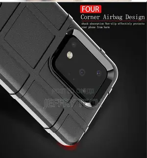 Case SAMSUNG GALAXY Note 8 Armored Rugged Square Black