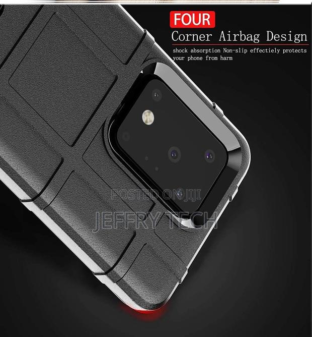 Case SAMSUNG GALAXY Note 8 Armored Rugged Square Black - thumbnail 3