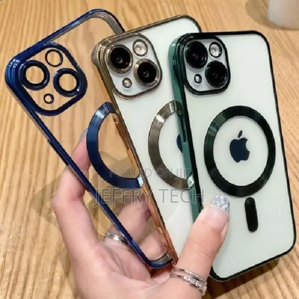 Case iPhone 11 12 13 Pro PROMAX Chrome Premium Magsafe Magne