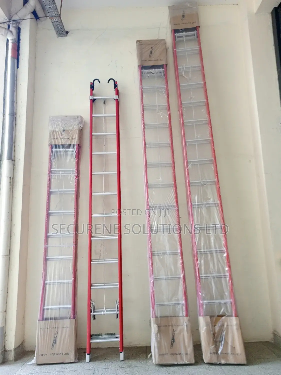 2 Section Fibre Glass Double Extension Ladder 24ft