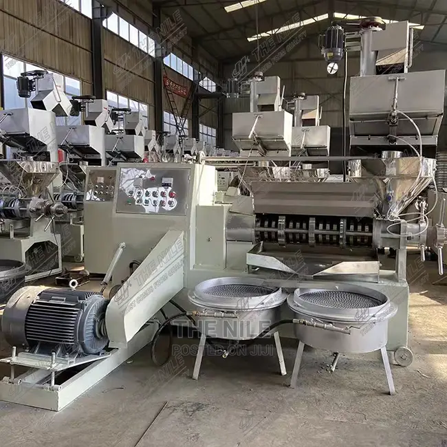 Large Commercial Automatic Screw Oil Press Oil Making