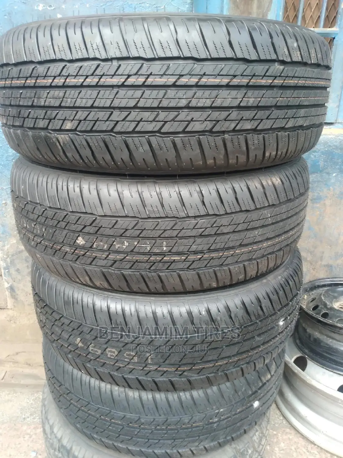 Dunlop Tyres Sizes 265/55r19 Made in Japan.
