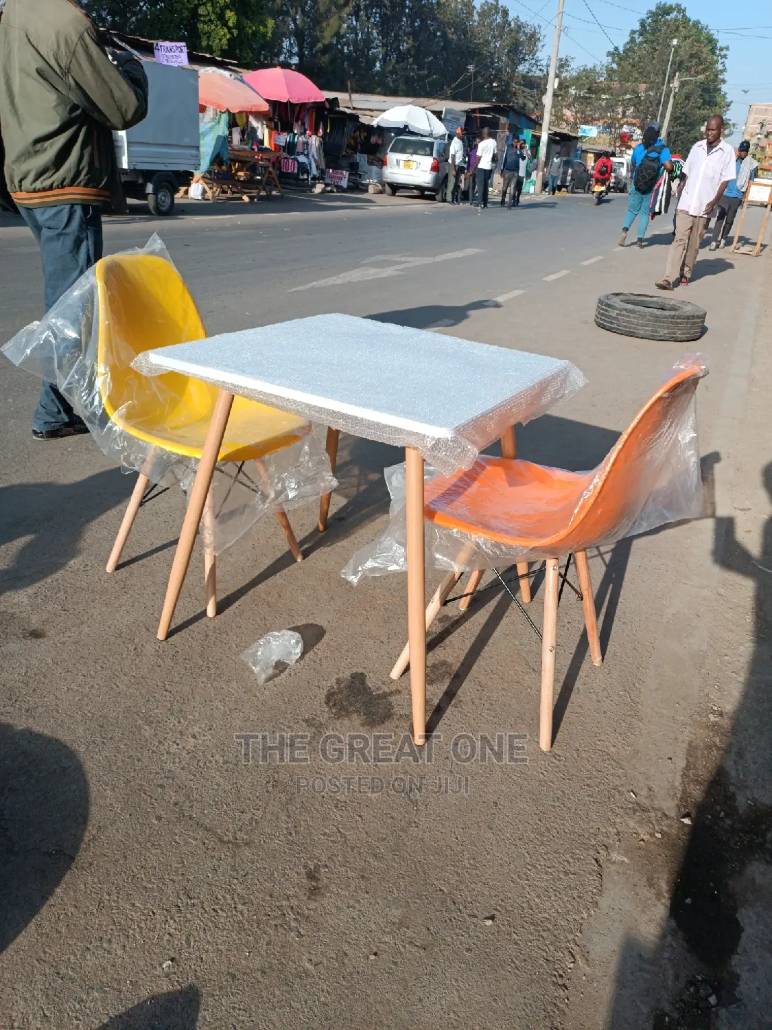 Dining Table and Two Chairs