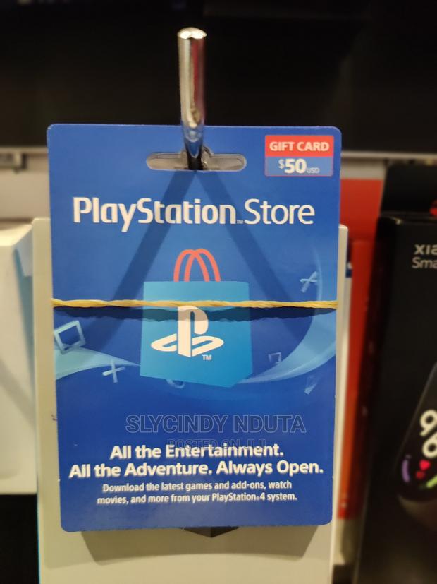 50$ Playstation Store Gift Card (Digital Code) - main view