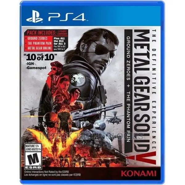Metal Gear Solid V: The Definitive Experience - Ps4