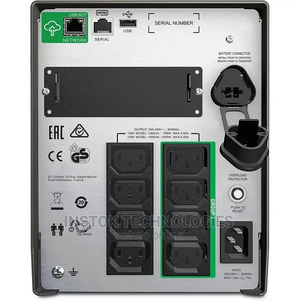 APC Smt1000i Smart-Ups 1000va LCD 230V