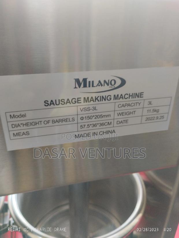 Meat Mincer 3litres - thumbnail 3