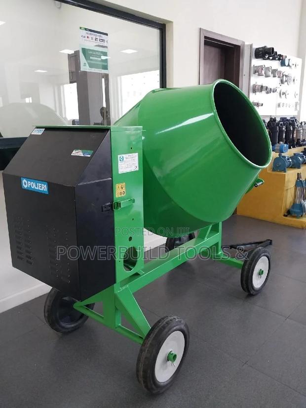 500L Italian Concrete Mixer Diesel Powered - thumbnail 2