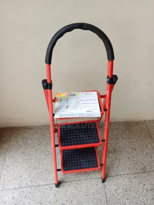 3 Steps Steel a Type Ladder Wide Steps