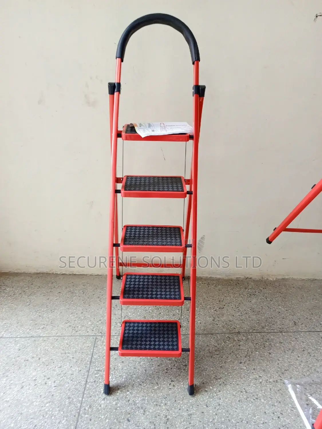 5 Steps Steel a Type Ladder Wide Steps