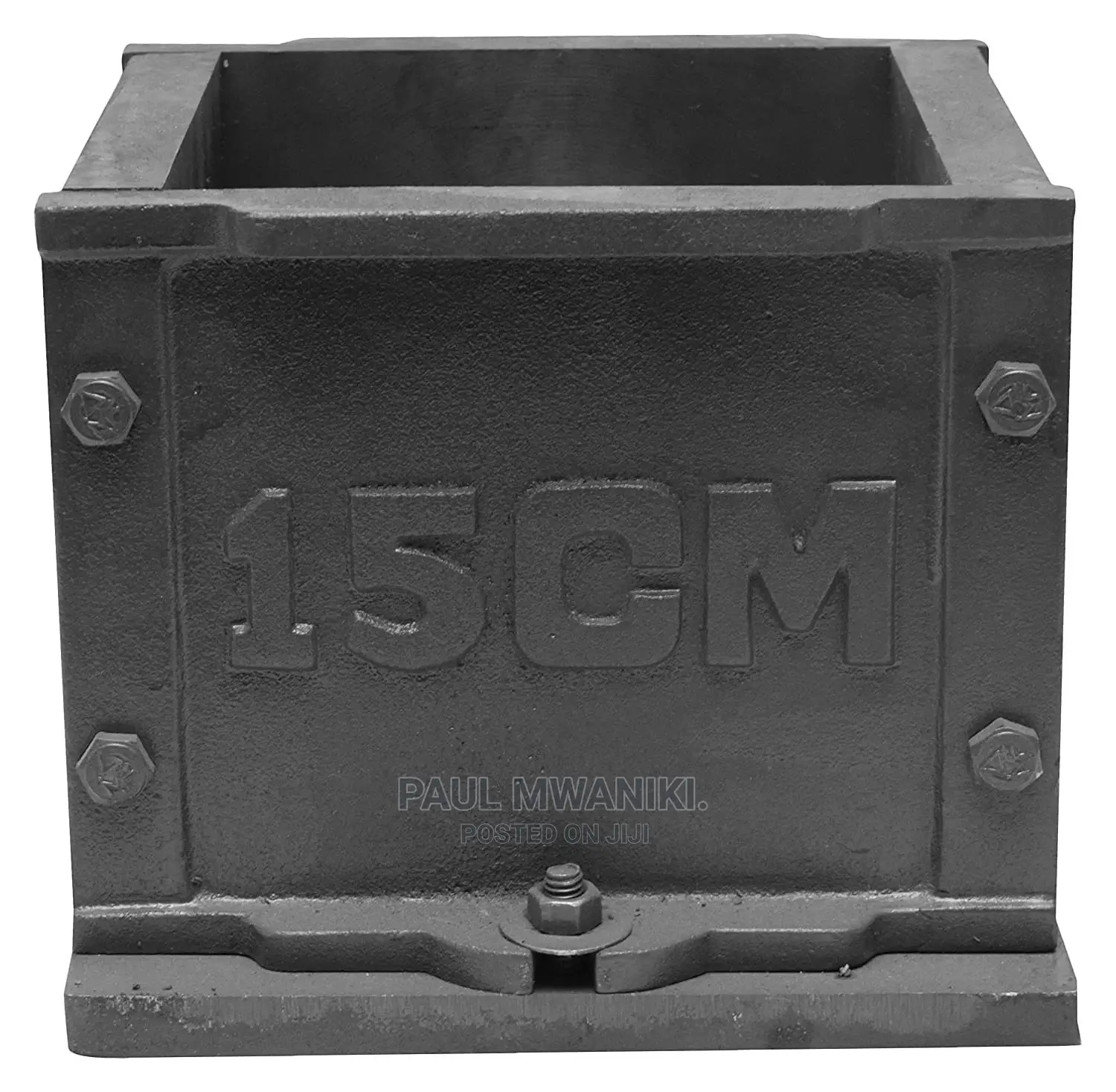 Cast Iron Cube Moulds, Size: 150 X 150 MM.