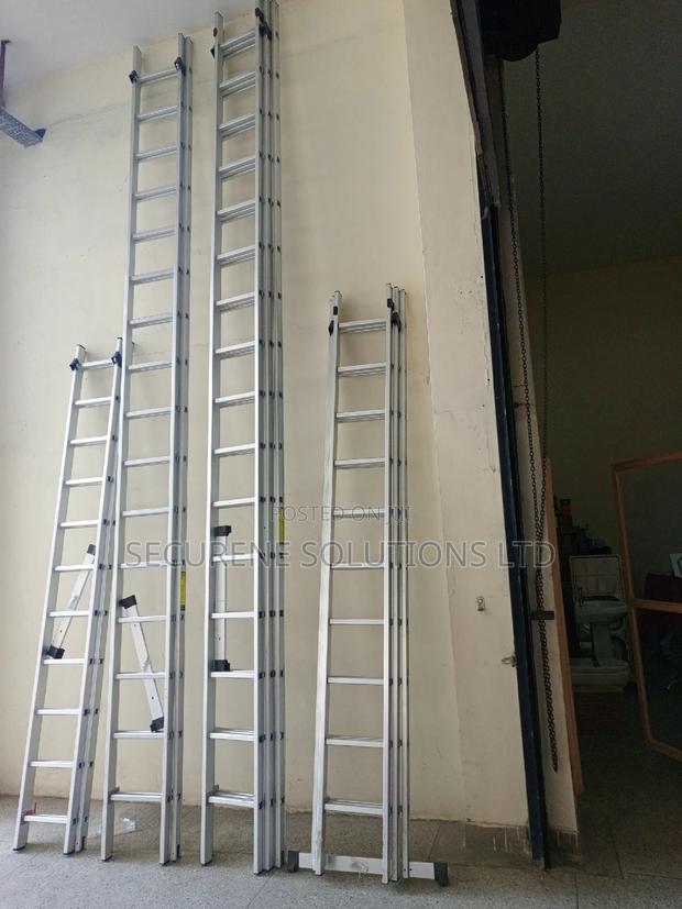 Aluminum Double Triple Extension Ladders - thumbnail 3