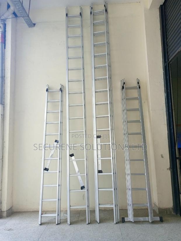 Aluminum Double Triple Extension Ladders - thumbnail 4