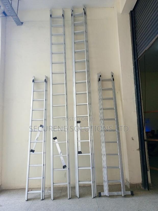 Aluminum Double Triple Extension Ladders - thumbnail 8