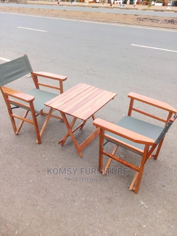 Camping Chairs and Table