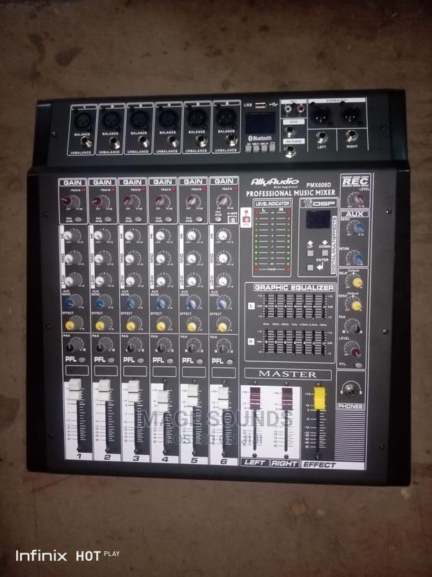 Powered Mixer 608 ,6channel
