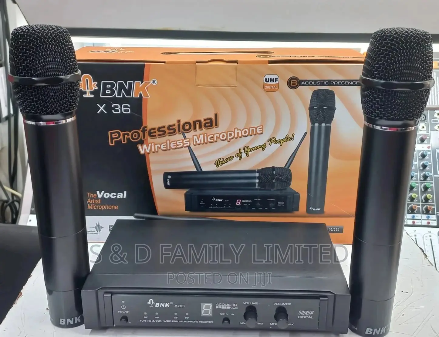 BNK X36 Professional Wireless Microphone