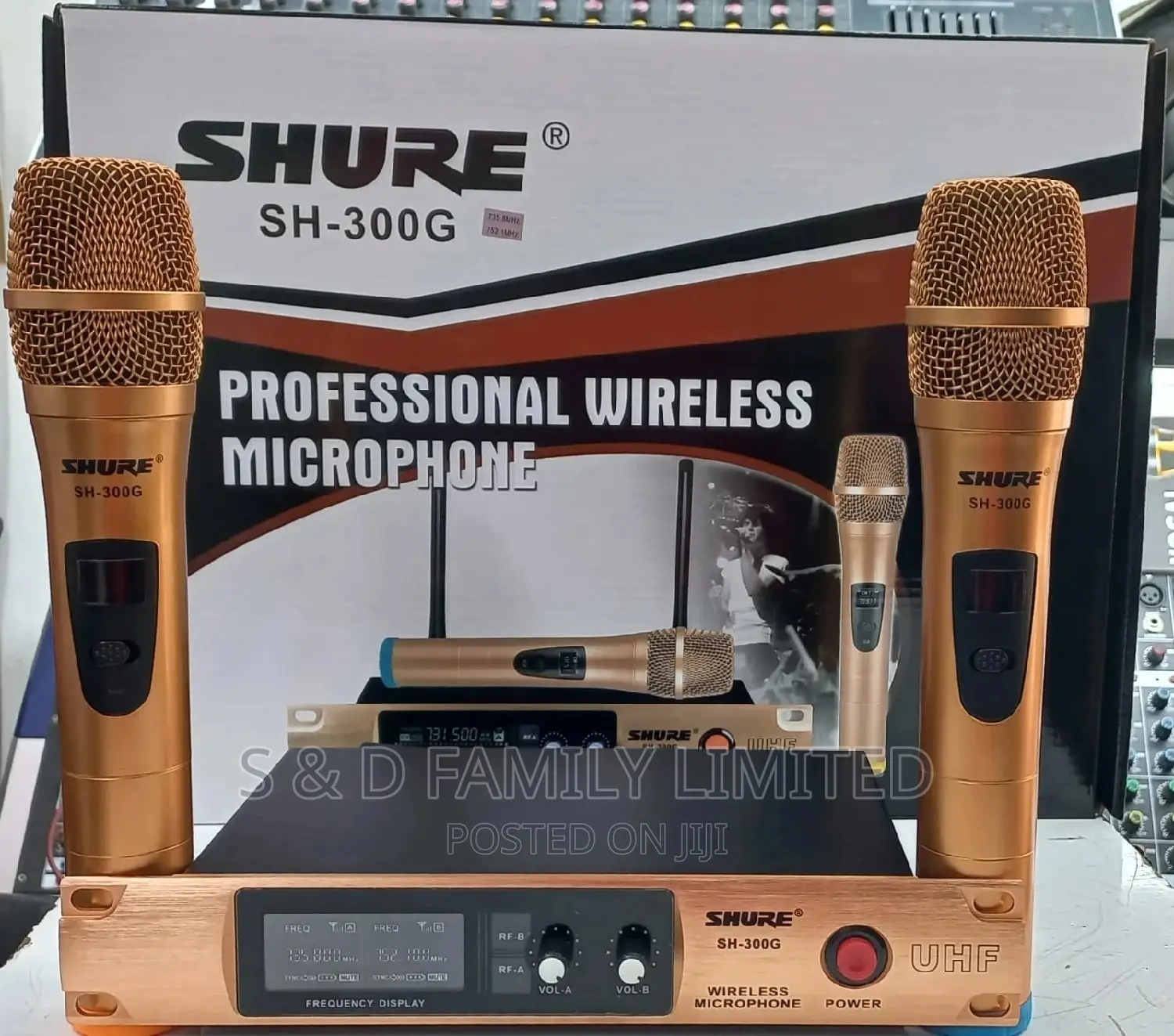 Shure SH 300G Professional Wireless Microphone