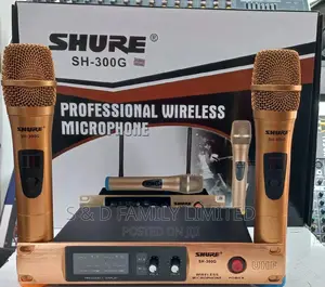 Shure SH 300G Professional Wireless Microphone