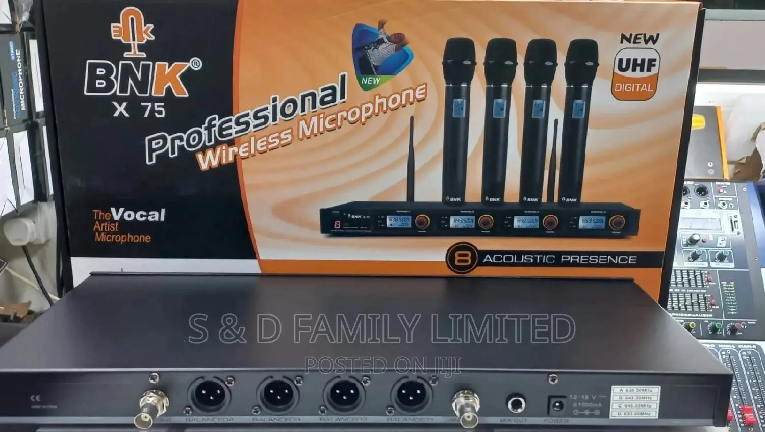 BNK Professional Wireless Microphone