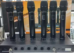 6 Wireless BNK Professional Wireless Microphone